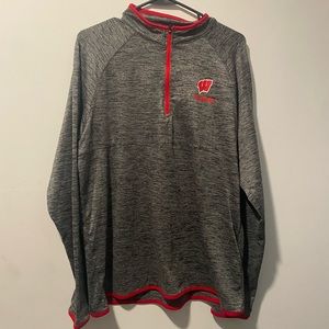 University of Wisconsin Badgers 1/4 zip
